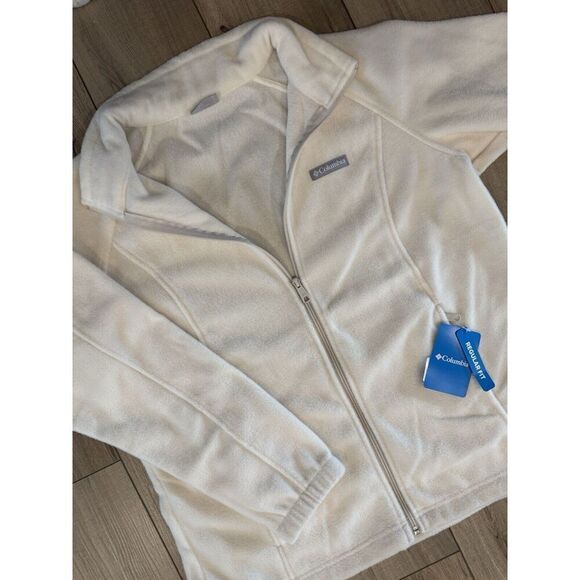 NWT Columbia Women’s Sawyer Rapids 2.0 Fleece Jacket 1X Plus Cream White - Picture 6 of 6